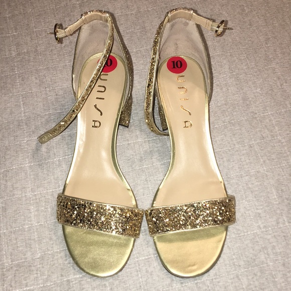 unisa gold shoes